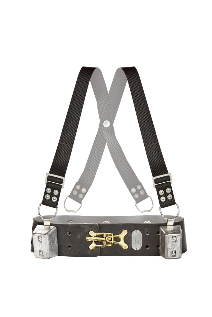 Weight Belt with Adjustable Shoulder Straps – Atlantic Diving Equipment