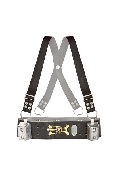 Weight Belt with Adjustable Shoulder Straps