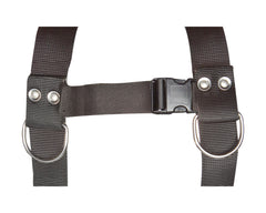Add Chest Strap With D-Rings  (CS/SD)